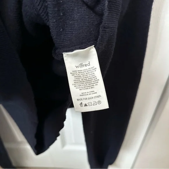 Wilfred Rebecca Sweater Merino Wool in Navy - Picture 5 of 8